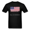 Men's T-Shirts Flag T Shirts Male Cool Tshirt Custom Personalized Tops & Tees Round Collar No Pocket Winter Soldier Javascript Tee Shirt