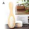 Pinceaux de maquillage Brosse à cheveux en bambou en bois de qualité supérieure Améliorer la croissance Brosse à cheveux en bois Empêcher la perte Peigne TeethMakeup