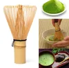 Bambu te-whisk borstar japansk ceremoni-bambu matcha praktiskt pulver visp kaffe grönt te borste japansk-tea whisk-borste skopa sn4567