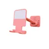 Wall Mount Mobile Phone Holder Bracket Watch TV Wall Adhesive Portable 90 Rotation Telescopic Adjustable Foldable Phone-Stand
