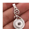 Snap Button Jewelry Mini 12mm Kolye Uyum Düğmeleri Kadınlar için Kolye 7081743