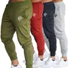 Herrbyxor män hip hop modis tröjor randig veckad stretch harem pant manlig casual slim fötter fitness joggar pantalon hommemen's drak22