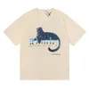 メンズ Tシャツ夏メンズ Tシャツレディース rhude デザイナー男性トップスレターポロ刺繍 tシャツ服半袖 tシャツ大 Tシャツ 27C9