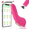 APP Femminile Mutandine Vibratore Per Le Donne Telecomando Magnetico Clitoride Ventosa Stimolatore Dildo Vibratori Adulti sexy Giocattolo Intimo