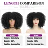 Saç sentetik peruklar cosplay kısa saç Afro Kinky Kıvırcık Peruk Siyah Kadınlar Cosplay Sarışın Sentetik Doğal Peruklar Afrika Ombre Glueless Hight Sıcaklığı 220225