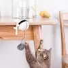 Cat Toys Electric Funny Toy Automatisk lyftboll för katter Interaktiva roterande pussel husdjur levererar molära bollar toyscat