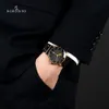 Top Mens Watch Fashion Wooden Quartz Wristwatch Japanese Movement Business Timepiece Box