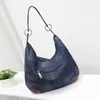 Bolsos de noche Mujer Denim Tote Bag Casual Canvas Jean Gran capacidad Top Handle One Shoulder BagsEvening