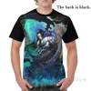 T-shirts pour hommes Darksiders 2 Hommes T-shirt Femme All Over Print Fashion Girl T-shirt Boy Tops T-shirts à manches courtes TshirtsMen's