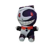 New 2 Designs 20cm Sundro FNAF Clown Doll Sun Doll Cartoon Movie Peripheral Plush Toys Children's Christmas Gift