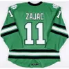 VipCeoMit North Dakota Hockey-Trikot für Jugendliche, 5 Chay Genoway, 11 Darcy Zajac, 29 Brock Nelson, 100 % genähte Fighting Sioux DAKOTA Hockey-Trikots