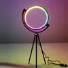 Table Lamps Modern Tripod Rgb Night Light Minimalist Designer Button Dimming Lights El Decorative Bedside Lamp Home DecorationTable