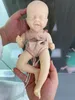 bebe reborn kit Salia 125 Inches Reborn Baby Vinyl Doll Kit Unpainted Unassembled Doll Parts DIY Blank Reborn Doll Kit 220701