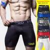 Breathable Mesh Running Short Pants Men Quick Dry Compression Sportswear Tights Gym Fitness Shorts Leggings Underwear Customized 220704