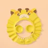 Bébé shampooing CAP réglable bain lavage cheveux yeux oreille Protection étanche oreille lavage chapeau enfants Carton chat douche casquettes 1079 E3