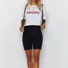 Kobiety letnie rowerowe szorty rowerowe rozciągnij podstawowe solidne czarne szorty dla kobiet żeńskie ubrania pantelony dresowe strajk 220527