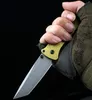 Promoción 537 Cuchillo plegable de bolsillo M4 Titanio Cubierto Tanto Tanto Blade Aleación de aluminio Manija EDC Knives 2 Many Colors