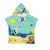 Serviette Lannidaa dessin animé baleine plage à capuche pour enfants enfants natation Sport peignoir HD sweat à capuche imprimé soleil châle serviette