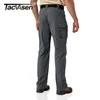 TACVASEN летние быстросохнущие брюки мужские эластичные военные тактические брюки с несколькими карманами для страйкбола легкие брюки для тренировок 220713