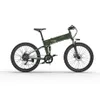 EU Stock Bezior-X500Pro Foldbar Electric Bicycle Portable Mountain Bike 48V10.4AH 500W 26-tums 30 km Mileage334W