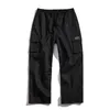 Men MultiCocke Elastic midje Design Harem Pant Street Punk Hip Hop Red Casual Trousers Joggers Male Army Cargo Pants 5xl 220816