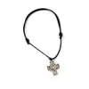 20 pièces jésus Christ Crucifix croix pendentif bracelets pour femme hommes catholique chrétien bijoux cadeau B-248