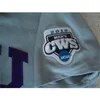 Glamit TCU Rogned Frogs 2010 CWS College Sewn Baseball Jersey 100% сшитые на заказ бейсбольные майки любое название любое число S-XXXL
