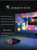6k 4 Go 128 Go 5GHz Smart Android 10.0 TV Box Quad Core WiFi Media Player HD HDMI 2.4G 5G