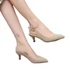 Designer-Kleiderschuhe Odinokov Damen Pumps Sexy High Heels Gold Kätzchen Splitter Hochzeit Ladies Low Heel