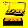 Watch Boxes & Cases END Winder 8 9 Automatic Watches Chain Wooden Reel High Quality Rotation Box DisplayWatch