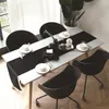Luxury Velvet Table Runner pour salle à manger maison Banquet de mariage Décoration de Noël Couleur de café Coup de café Couverture 220615