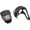 5th Cycling Lamp Silicone Bike Bicycle Cycling Head Front Rear Wheel LED Flash Warning Lamps Waterproof Lights