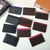 2022 Fashion Luxurys Designers Mens Womens Unisex Pocket Mini Credit Card Card Bag Class