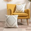 Cushion/Decorative Pillow Nordic Tassels Decorative Cushion Cover Knitted Geometric Sofa Case Handmade Home Decoration For Living Room Bed