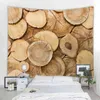 大きな木製のカーペットの壁吊り木の栽培写真サイケデリックカーペット美学芸術自由and壁装飾ベッドルームマンダラファブリックカーペットJ220804