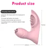 Niewidoczne noszenie języka Licking Vibrator Anal Vagina Clortis Stimulator 2 w 1 Oral App Control Seksowne zabawki dla kobiet