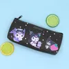 Cinnamoroll Kuromi Melody Pencil Case PU防水漫画ペンバッグ幼稚園オープニングギフト子供おもちゃ