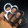 Metal Knuckle Duster Four Fist Tiger Finger Defensive EDC Tool Joint Ring Buckle 996