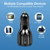 PD USB C Fast Car Charger 2 Ports Car Charger Adapter Dual Type C PD för iPhone 13 12 11 Pro Max Samsung Galaxy Note 20 Android