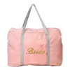 Duffel Bags Unisex Large Capacity Travel Bag Folding Nylon Waterproof Handbags For Women Hand Luggage Tote Clothes StorageDuffel