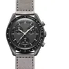 2022 Solsystem Happy Quartz Watch Astronaut Space Steel Design Wrist Waep