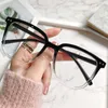 Sunglasses Blue Light Blocking Reading Glasses Men Women Square Frame Eyewear Oversized Short-sighted Myppia Diopter Eyeglasses327S