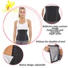 NINGMI Sweat Sauna Body Shaper Corset Waist Trainer Belt Women Slimming Fitness Belly Wrap Strap Girdle Shapers Fat 2206296739544