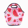 Reusable Neoprene Tote Bag handbag Insulated Soft Lunch Bags With Zipper Design For Work & School SN4790