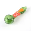 Heady rookpijpen pyrex glazen oliebranders tabak gereedschap recht type handpijp kleurrijke rookaccessoires mini dab rigs sp397