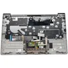 Nieuwe 5CB0Y88812 Palmrest Toetsenbord Voor Lenovo ideapad 5-14ARE05 5-14ITL05 5-14IIL05 Bezel Touchpad Backlit knop