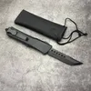 MT Vespa Hellhound Automatic Knife Aviation Aluminium D2 Blade Military Tactical Gear Surviva屋外キャンプ防御ポケットEDC Tools Auto OTFナイフ