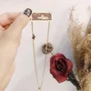 Mode kvinnor design halsband faux läder 18k guld pläterad rostfritt stål halsband choker kedja brev hänge bröllop smycken 9532203
