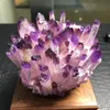 Decoratieve objecten Figurines 1000G Natuurlijke amethistcluster Stones Geode Reiki Healing Quartz Crystal Minerals Gemstone verwijder negatieve en