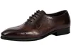 Chaussures de style Angleterre Brogue en gros Brogue Fabriqué à la main Oxfords pour hommes Généralités en cuir de haute qualité Hoe Hoe Hoe